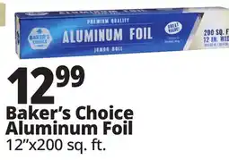 Ocean State Job Lot Baker's Choice Premium Quality Aluminum Foil Jumbo Roll 200' offer