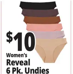 Ocean State Job Lot Women's Reveal 6 Pk. Undies offer