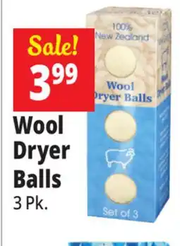 Ocean State Job Lot Wool Dryer Balls offer