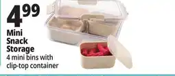 Ocean State Job Lot Mini Snack Storage offer