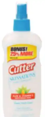 Ocean State Job Lot Cutter Skinsations Insect Repellent 7.5 fl oz offer