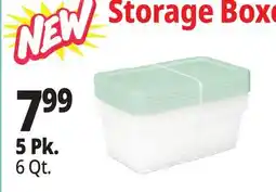 Ocean State Job Lot Storage Boxes offer