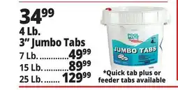 Ocean State Job Lot Pool Mate Jumbo Chlorine Tabs offer