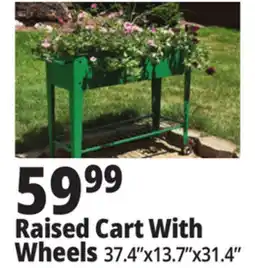 Ocean State Job Lot Mobil Garden Planter Cart offer
