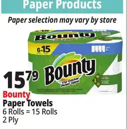 Ocean State Job Lot Bounty Paper Towels offer