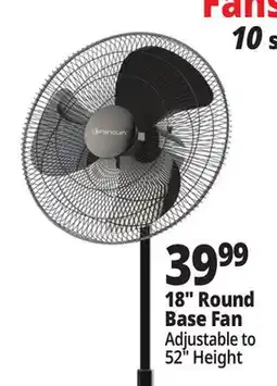 Ocean State Job Lot Penguin Adjustable Pedestal Fan 18 offer
