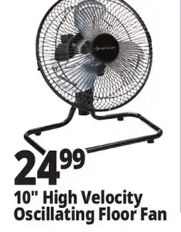Ocean State Job Lot Penguin 10 High Velocity Desk Fan offer