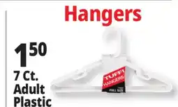 Ocean State Job Lot TUFF! White Shirt Hangers 7 Count offer