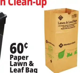 Ocean State Job Lot Single Paper Lawn & Leaf Bag offer
