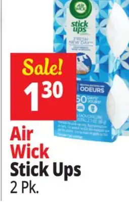 Ocean State Job Lot Air Wick Fresh New Day Crisp Breeze Stick Ups 2 Count offer