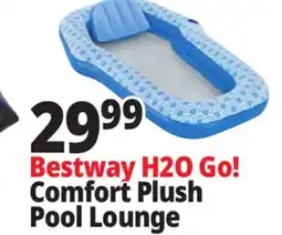 Ocean State Job Lot Bestway H2O Go! Comfort Plush Pool Lounge offer
