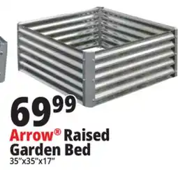 Ocean State Job Lot Galvanized Raised Garden Bed 35 x 35 x 17 offer