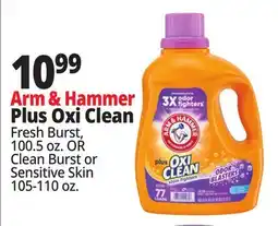 Ocean State Job Lot Arm & Hammer Plus Oxi Clean Stain Fighters Detergent 100.5 oz offer