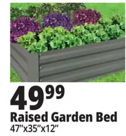 Ocean State Job Lot Galvanized Raised Garden Bed 47 x 35 x 12 offer