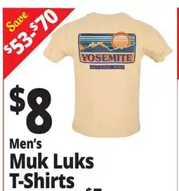 Ocean State Job Lot Men's Muk Luks T-Shirts offer