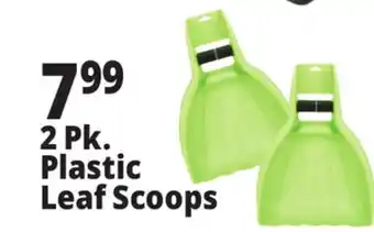Ocean State Job Lot Plastic Leaf Scoops 2-Count offer