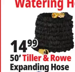 Ocean State Job Lot Tiller & Rowe 3/4 Expanding Garden Hose 50' offer