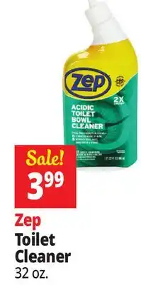 Ocean State Job Lot ZEP Acidic Toilet Bowl Cleaner 32 oz offer