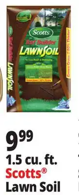 Ocean State Job Lot 1.5 cu. ft. Scotts Lawn Soil offer