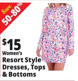 Ocean State Job Lot Women's Resort Style Dresses, Tops & Bottoms offer