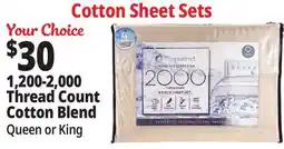 Ocean State Job Lot 1,200-2,000 Thread Count Cotton Blend offer