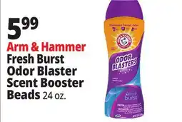Ocean State Job Lot Arm & Hammer In-Wash Fresh Burst Scent Booster 24 oz offer