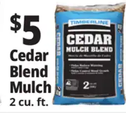 Ocean State Job Lot Timberline Cedar Mulch Blend 2 cu ft offer