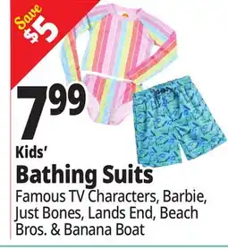 Ocean State Job Lot Kid's Bathing Suits offer