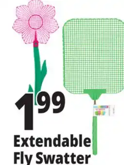 Ocean State Job Lot Jumbo Telescopic Fly Swatter offer