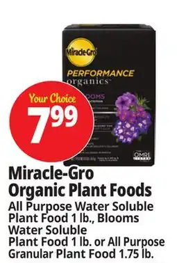 Ocean State Job Lot Miracle-Gro Organic Plant Foods offer