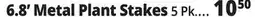 Ocean State Job Lot Tiller & Rowe 6.8' Plant Stakes offer