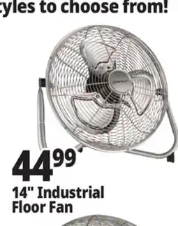 Ocean State Job Lot Penguin High Velocity Floor Fan 14 offer