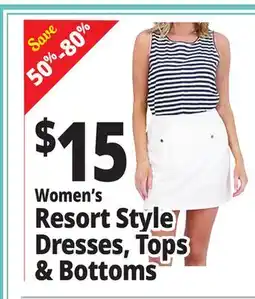 Ocean State Job Lot Women's Resort Style Dresses, Tops & Bottoms offer