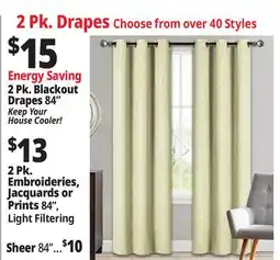 Ocean State Job Lot Curtains & Window Treatments offer