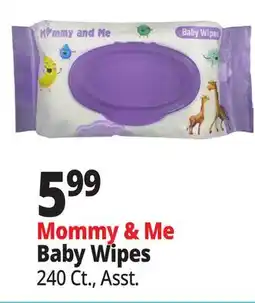 Ocean State Job Lot Mommy & Me Baby Wipes offer