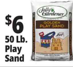 Ocean State Job Lot Jolly Gardener Golden Play Sand 50 lbs offer