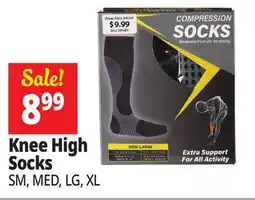 Ocean State Job Lot Promedica Sport Performance Uni-Sex Compression Socks Large offer
