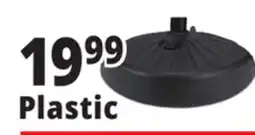 Ocean State Job Lot Round Fillable Plastic Umbrella Base offer