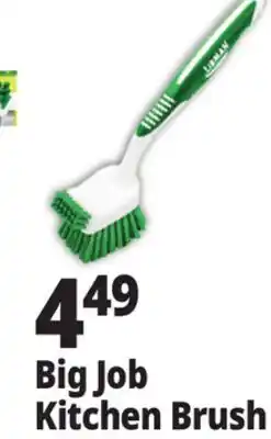 Ocean State Job Lot Libman Big Job Kitchen Brush offer
