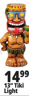 Ocean State Job Lot Solar Tiki Light 13 offer