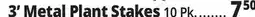 Ocean State Job Lot Tiller & Rowe 3' Plant Stakes 10 Count offer