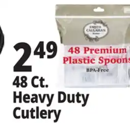 Ocean State Job Lot 48 Ct. Heavy Duty Cutlery offer