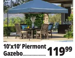Ocean State Job Lot Piermont 10'x10' One-Touch Instant Gazebo offer