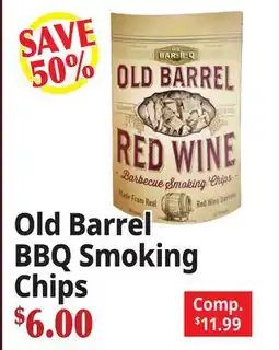 Ocean State Job Lot Old Barrel BBQ Smoking Chips offer