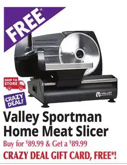 Ocean State Job Lot Valley Sportman Home Meat Slicer offer