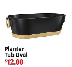 Ocean State Job Lot Planter Tub Oval offer