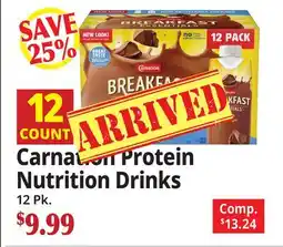 Ocean State Job Lot Carnation Protein Nutrition Drinks offer