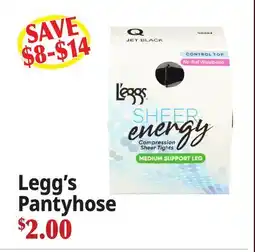Ocean State Job Lot Legg's Pantyhose offer