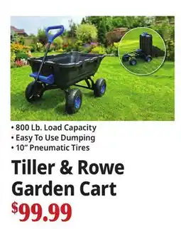 Ocean State Job Lot Tiller & Rowe Garden Cart offer