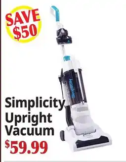 Ocean State Job Lot Simplicity Upright Vacuum offer